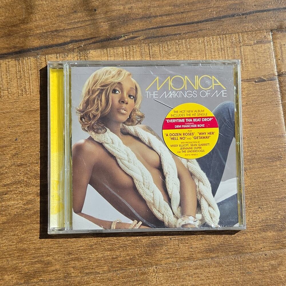 Vtg 2006 Monica The Makings of Me CD w/ Hype Sticker